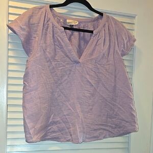Lavender Women's Top LINEN